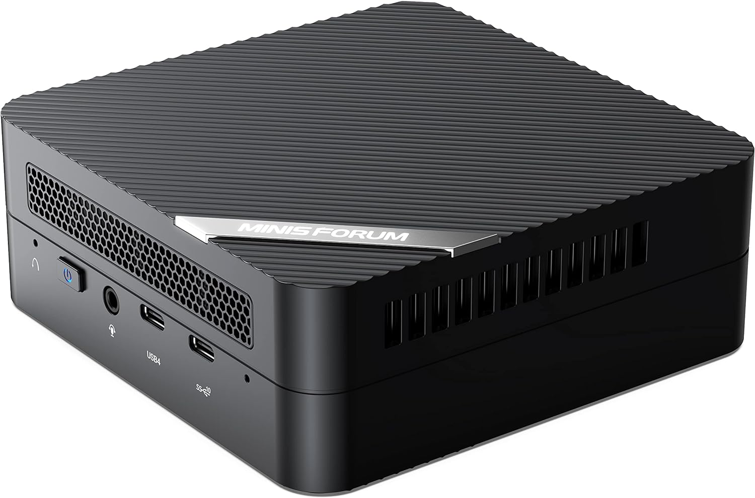 MINISFORUM Venus Series UM773 Lite Mini PC AMD Ryzen 7 7735HS up to 4.75Ghz 32GB DDR5 1TB Pcie4.0 SSD AMD Radeon 680M Mini Computer, 2 X Hdmi,1X USB4,5X USB Ports,Wifi 6,BT5. 2