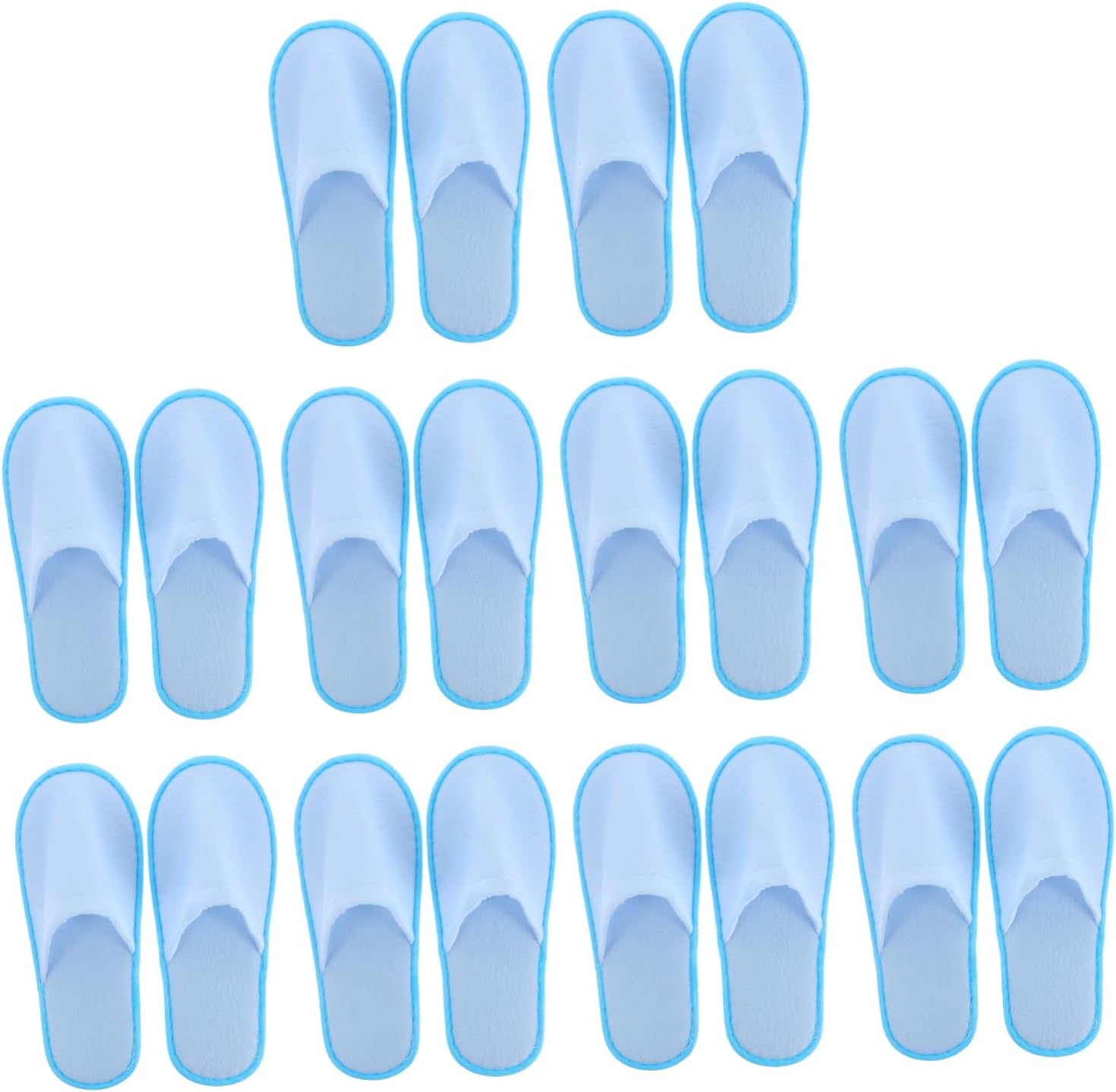 LIFKOME Disposable Spa Slippers Non Slip Lightweight Hotel Guest Footwear for Indoor Use Simple Style with Stain Resistant Surface Comfortable and Convenient Travel Shoes