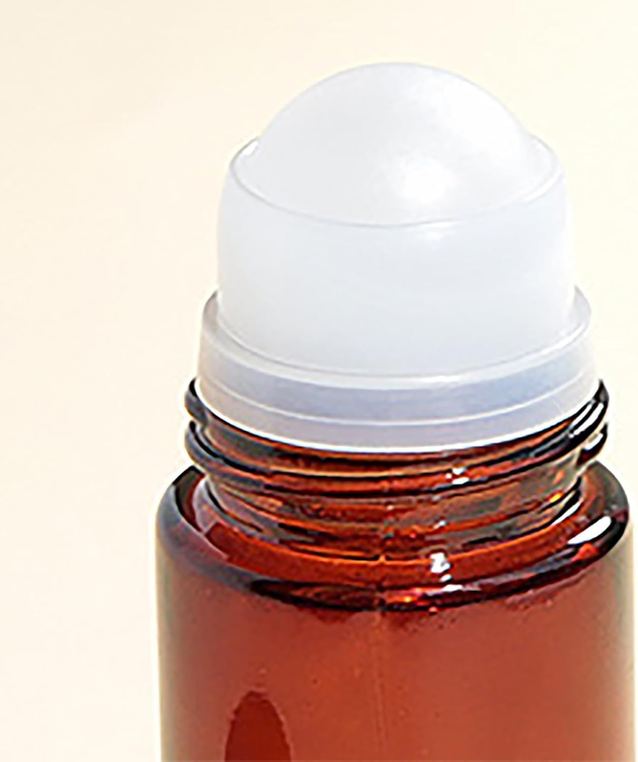 4 PCS Essential Oil Roller Bottles, 50Ml Glass,Empty Refillable Roll-On Perfume Bottles with Plastic Roller Balls and Lids (Amber) image number 5