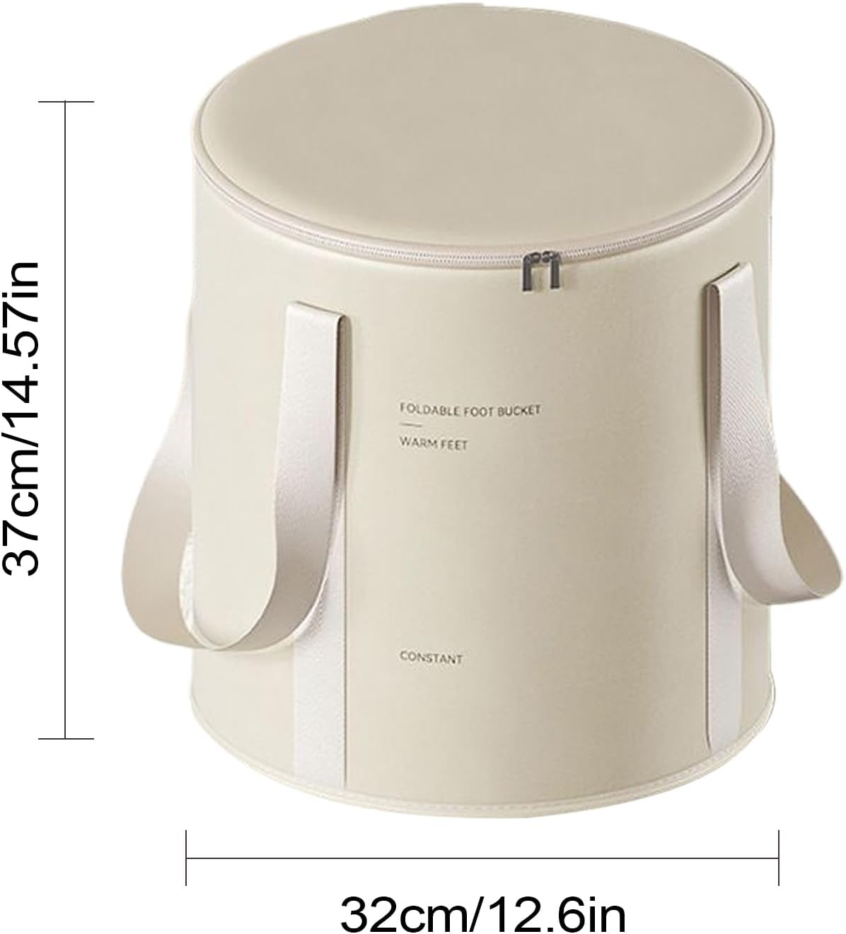 Feet Soaking Tub, Folding Portable Foot Bath, Spa Bucket Waterproof Container and Non-Slip Base for Circulation Care Cleaning Shower Travel image number 6