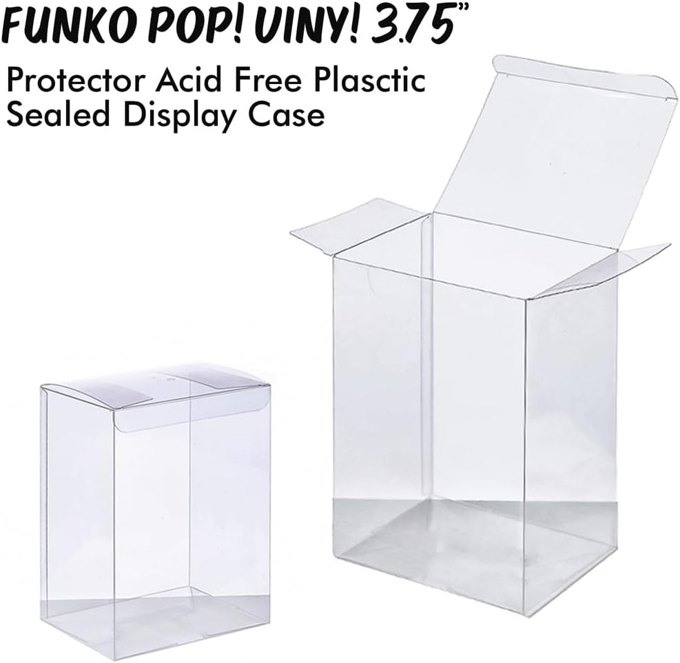 Pop! Vinyl 3.75" Protector Box Acid Free Plastic Seal Display Case (20) image number 3