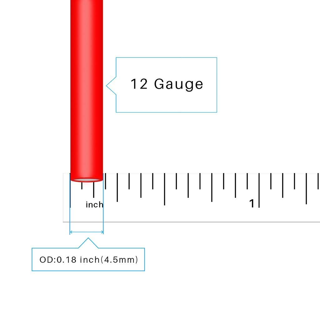 BNTECHGO 12 Gauge Silicone Wire Kit Ultra Flexible 7 Color High Resistant 600V 200 Deg C Silicone Rubber Insulation 12 AWG Silicone Wire 680 Strands of Tinned Copper Wire Stranded Wire Cable image number 6