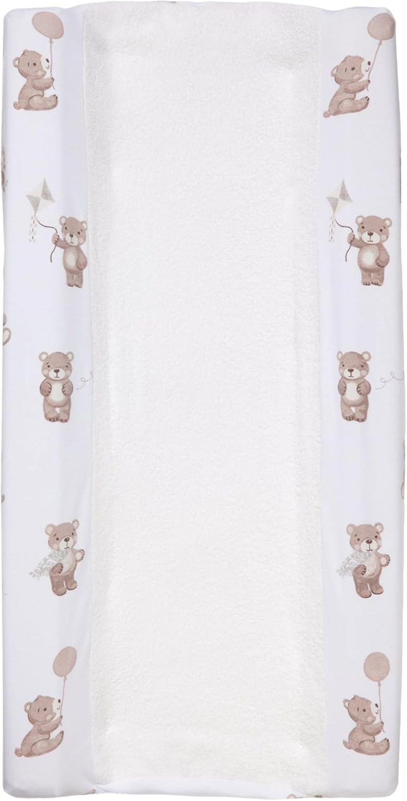 Living Textiles Baby Change Mat Cover 53&times;80&times;11 Cm &ndash; 100% Cotton Jersey with Absorbent Terry Centre, Elasticated Fit, Oeko-Tex Certified & Machine Washable (Bohemian Bliss)