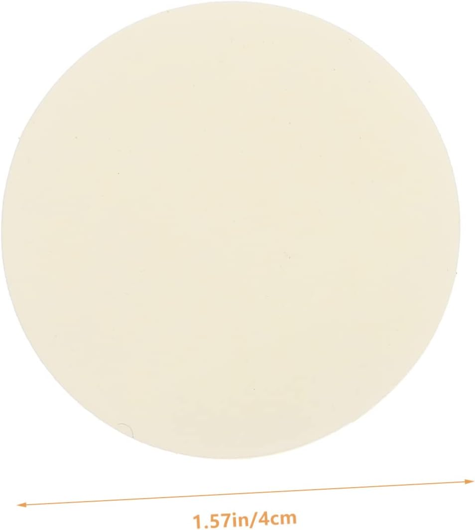 24Pcs Little Yellow Base Film round Adhesive Double Sided Tape Mounting Stickers for Car Home Office image number 6