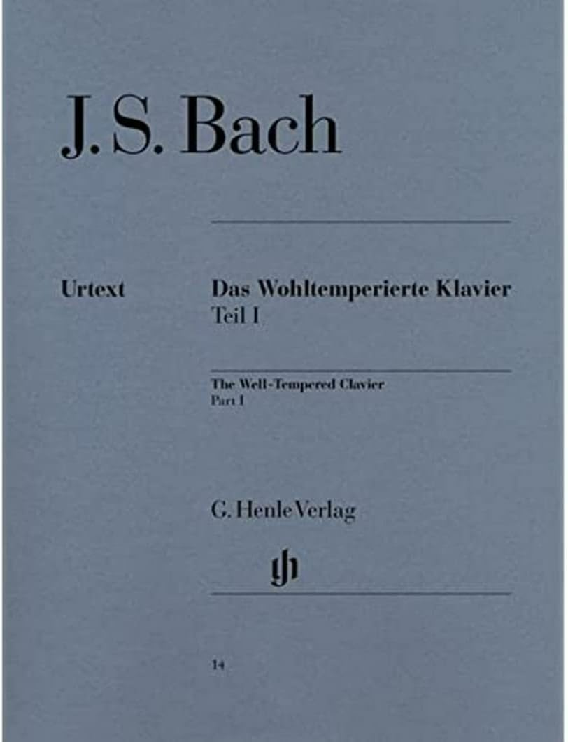 G. Henle Verlag J. S. Bach the Well-Tempered Clavier Part 1 Book, Multicolour image number 1