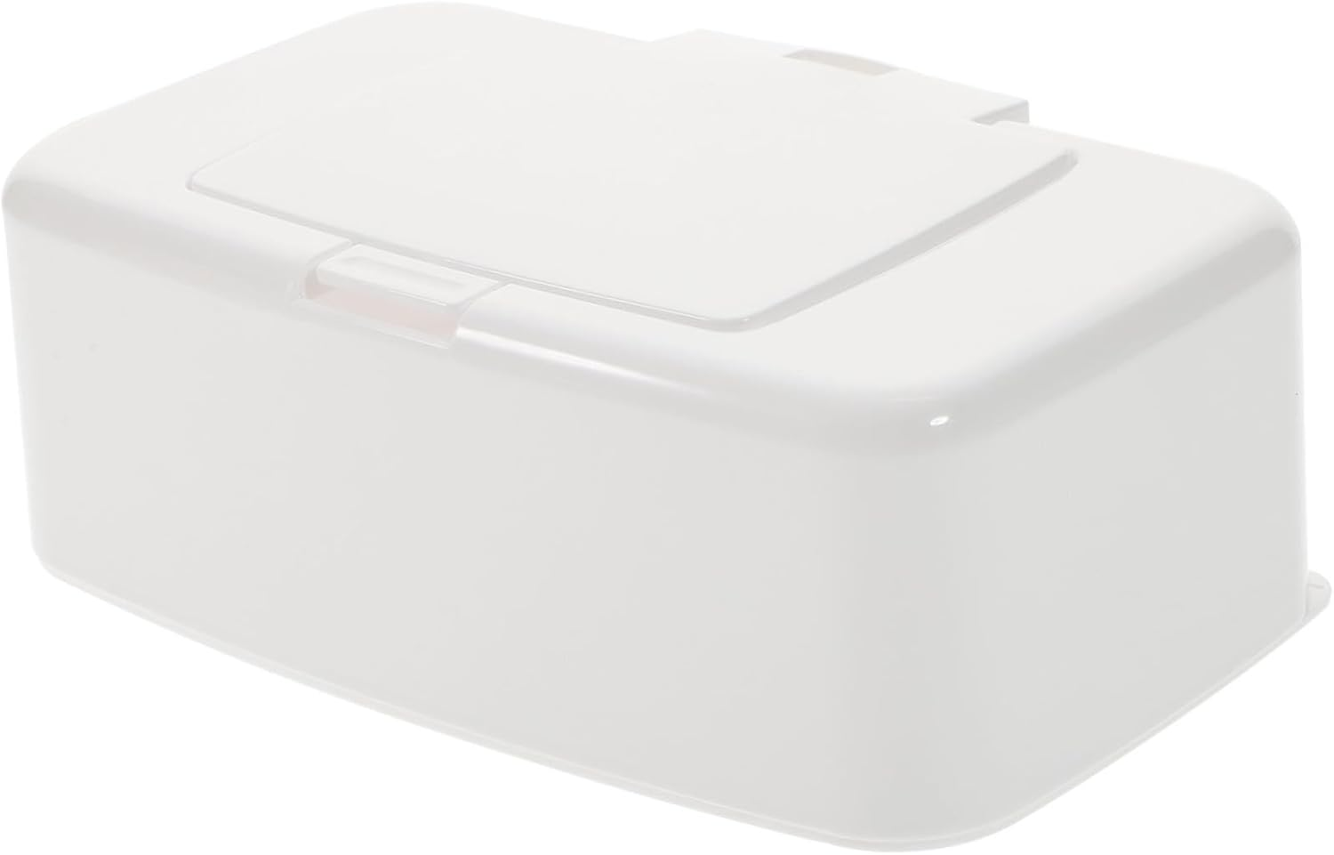 LABRIMP Refillable Wet Tissue Dispenser Box Compact Wipe Holder with Cover for Home Travel Lightweight Organizer for Room Kitchen Living Room Bathroom Practical Decorative