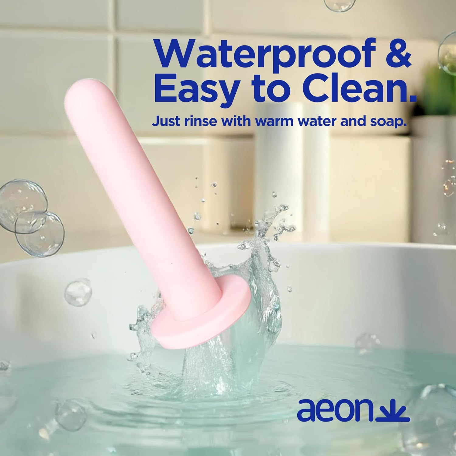 AEON Gentle Touch Pelvic Dilator Exerciser Kit - Premium Soft Silicone - Pelvic Floor Muscle Dilator Exerciser Trainer Set - 6-Pack - Glide Personal Moisturizer Included image number 2