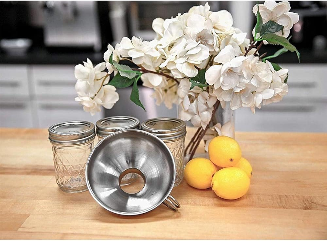 K&uuml;chenprofi 18/10 Stainless Steel Jam Funnel - Silver - Metal Funnels for Kitchen Use - Wide Mouth Kitchen Funnel image number 1