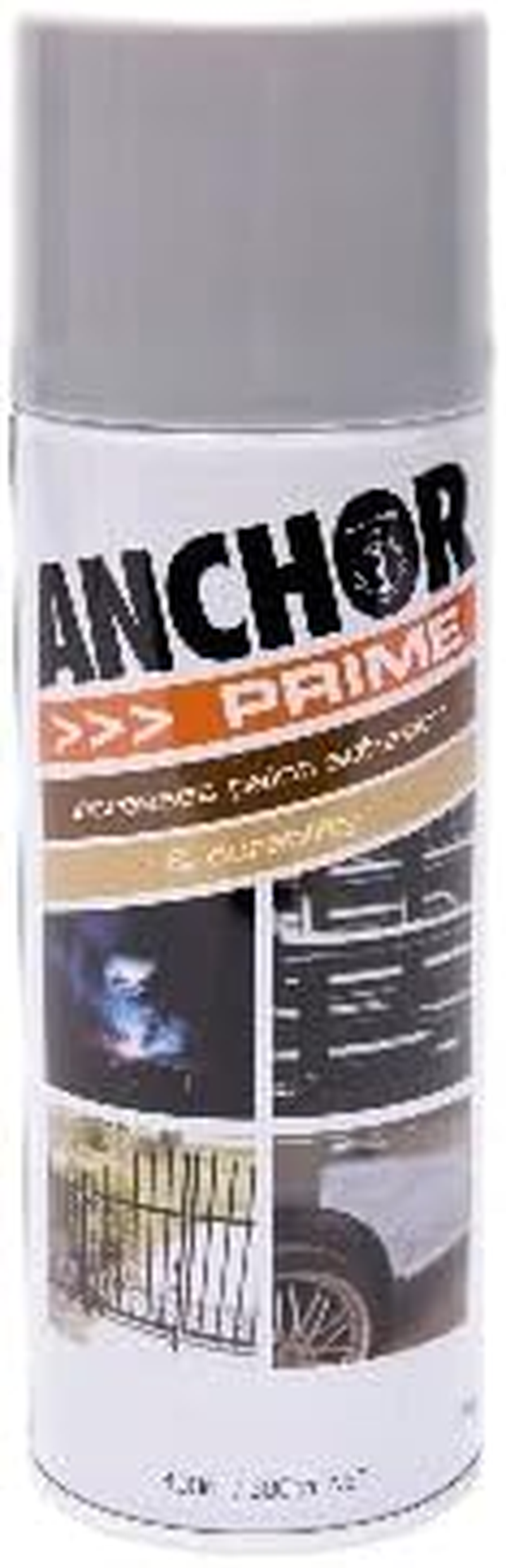 Anchor Prime Spray Paint Plastic Primer, Silver, 300 G