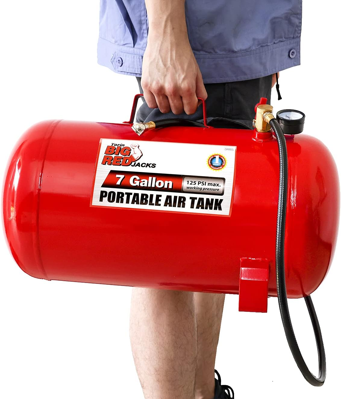 Big Red Torin T88007 Portable Air Tank, 7 Gallon Capacity image number 6