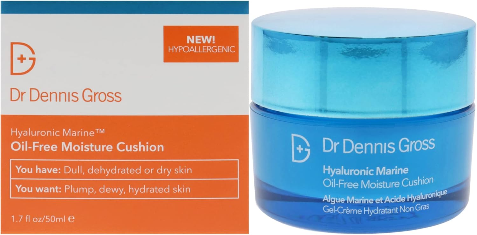 Dr. Dennis Gross Hyaluronic Marine Oil-Free Moisture Cushion for Unisex 1.7 Oz Moisturizer image number 2
