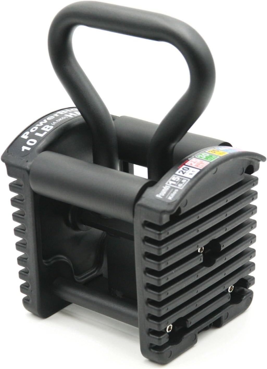 Powerblock Pro Series Kettlebell Handle &ndash; Compatible Pro Series Dumbbells, Strength Training Accessory, for Home Gym & Commercial Use, Workout Equipment image number 3