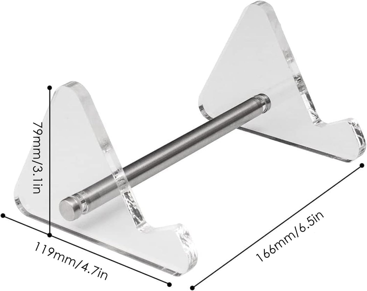 Keyboard Display Stand Holder Mechanical Computer Keyboard Stand Shelf for Desk Transparent Acrylic Stand Keyboards Storage Holder Tray for Computer Tablet Picture Frame image number 6