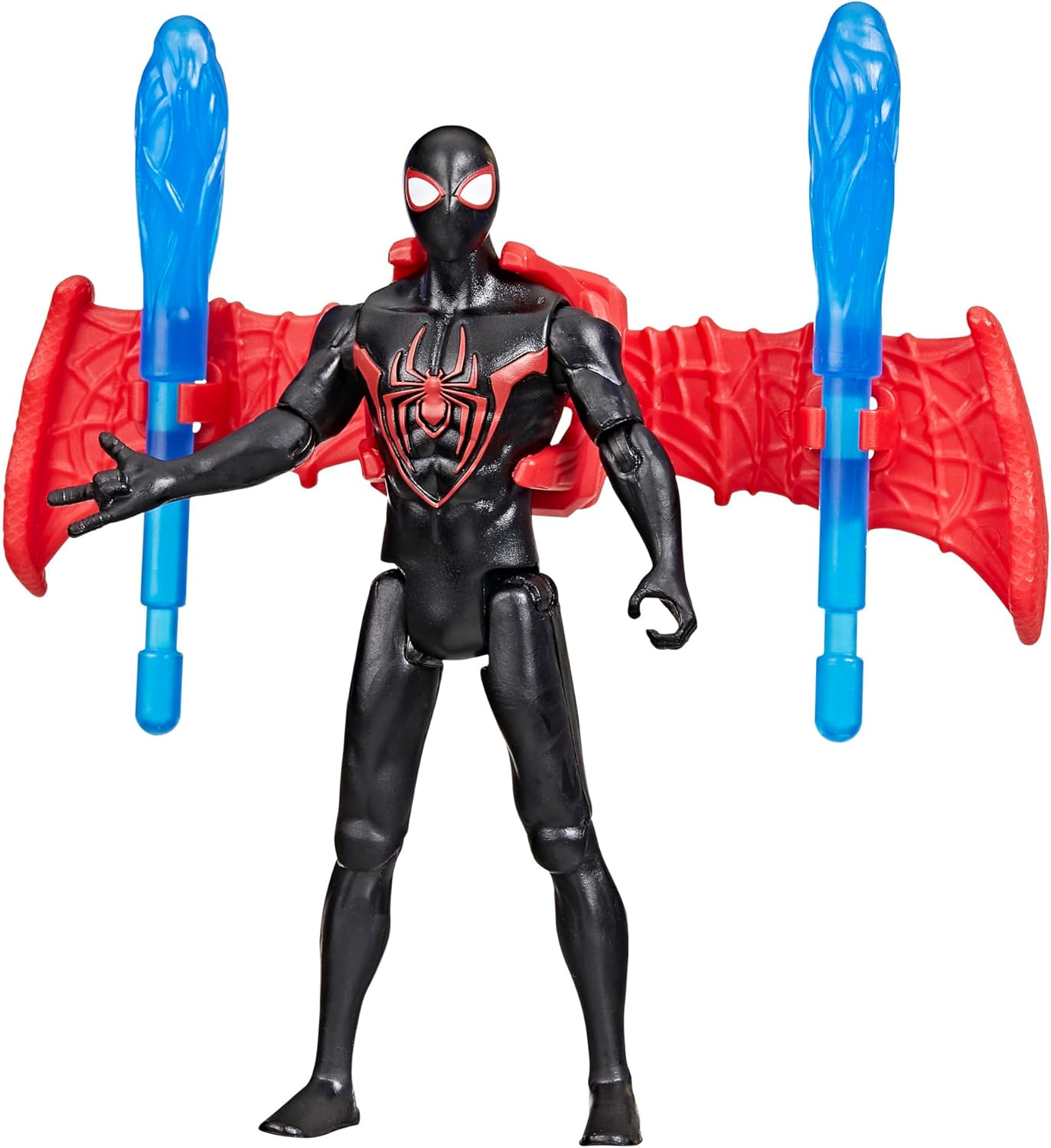 Marvel Spider-Man Venomversus Epic World of Action Miles Morales Remix Blast Racer 4-Inch (10 CM) Figure & Toy Car, Accessories, Super Hero Toys, 4+ image number 5