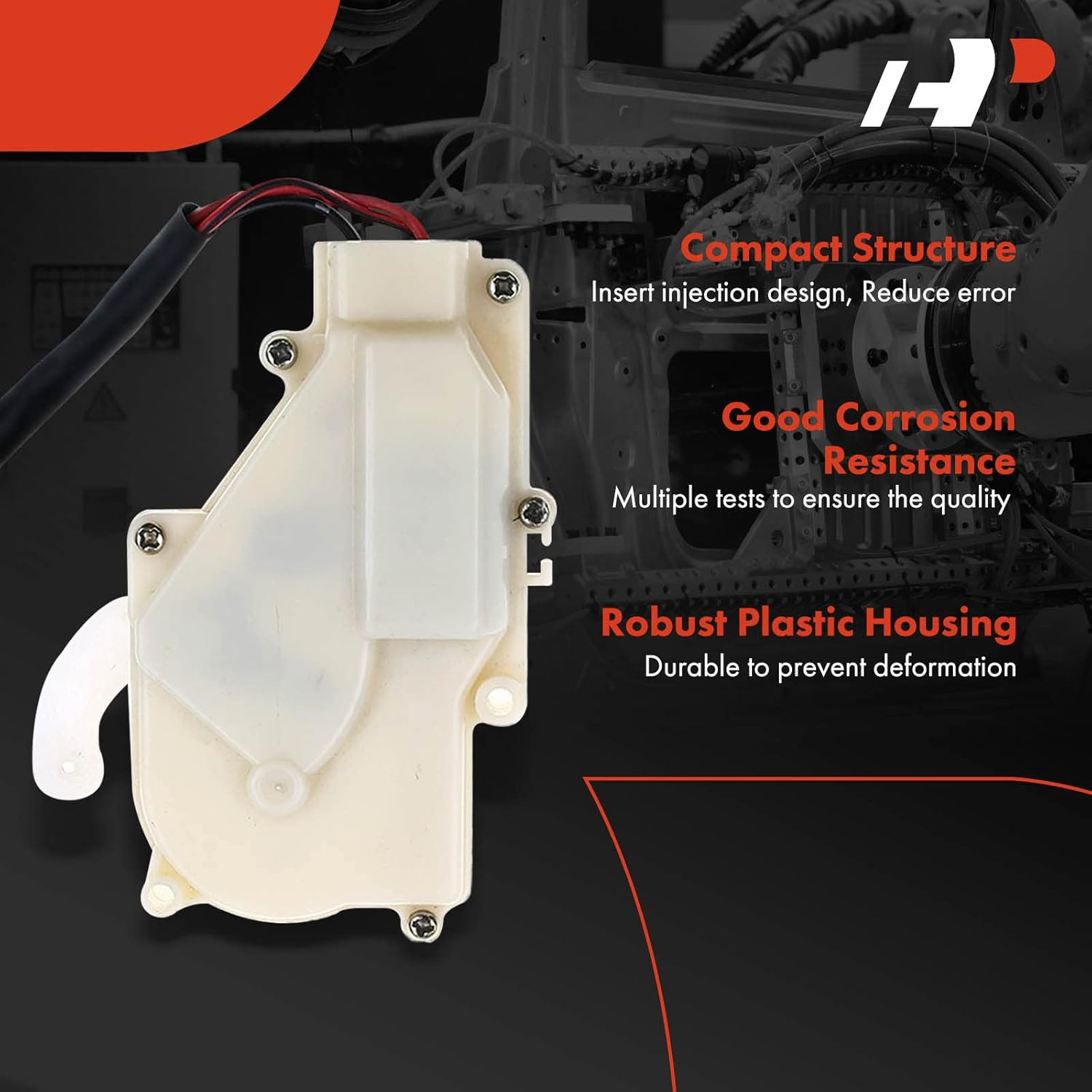 A-Premium Door Latch Lock Actuator Compatible with Mazda Vehicles - MPV 2000-2001, W/Anti-Theft - Rear Right Passenger Side, Replace# LC7072350 image number 2