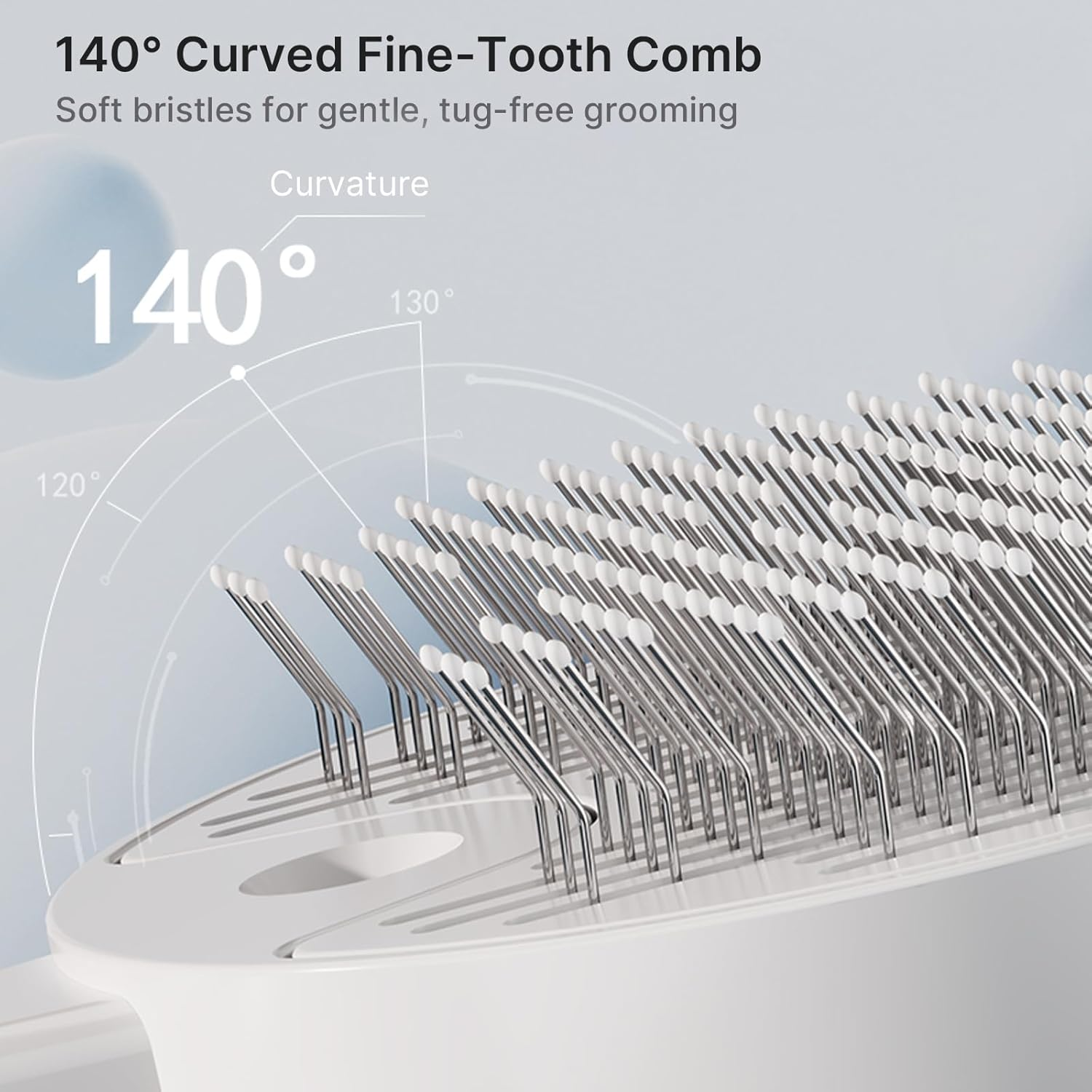 Velmoriah Cat Steam Brush, Rechargeable Cat Brush with Steam, Release Button, 2 Modes, Cat Grooming Brush for Shedding, Massage, Cleaning, Sterilization for Indoor Cats, Kitten, Dogs image number 4