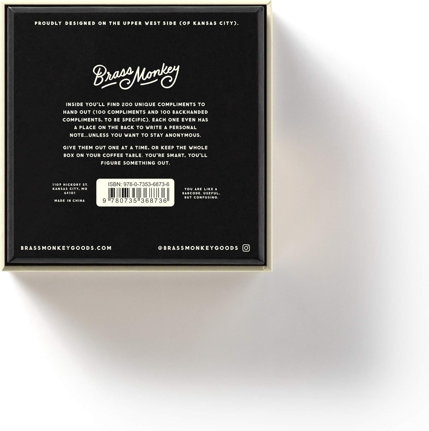 Brass Monkey Take a Compliment Card Set image number 4