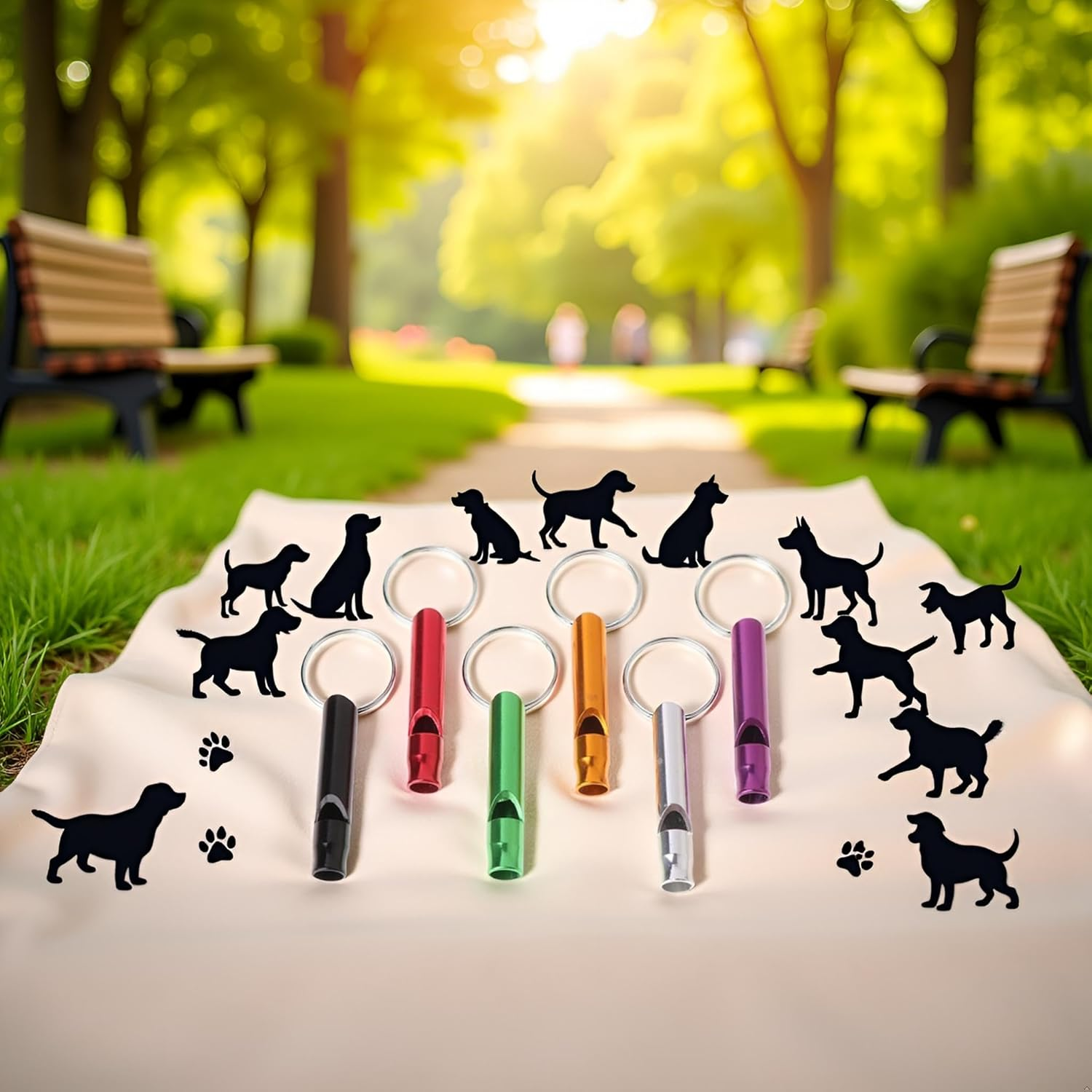 6 Pcs Ultrasonic Dog Training Whistles Metal Dog Training Whistles for Small Large Pet Dog Whistles Dog Flute Dog Whistles That Makes Dogs Come to You Dog Whistles That Makes Dogs Stop Barking image number 5
