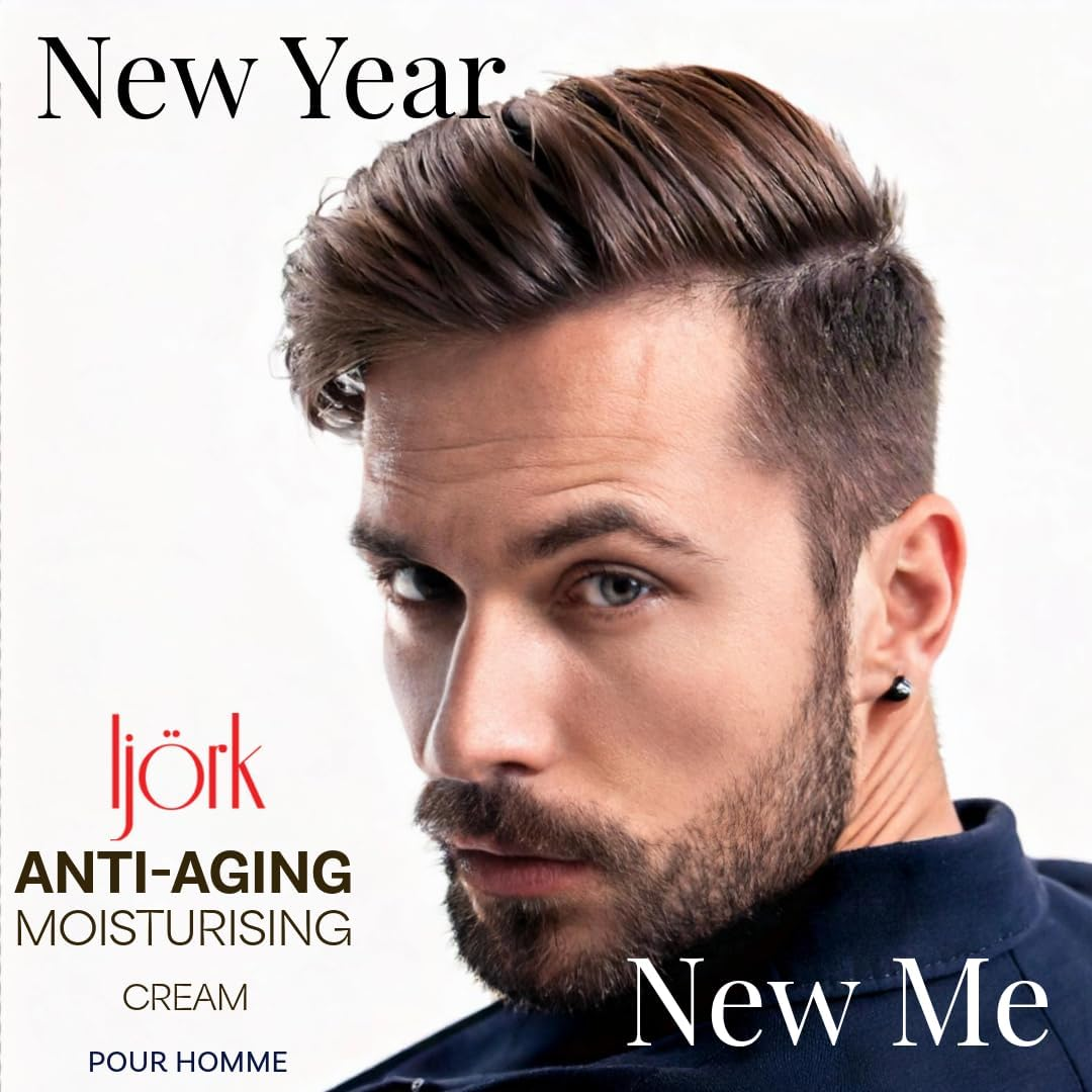 Two anti Aging Moisturiser for Men | Male anti Wrinkles for Face and Neck image number 5