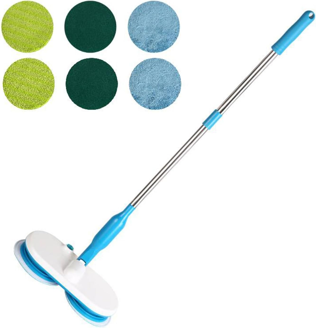 Cordless Electric Mop, Rechargeable Dual Motor Spin Mop for Floor Cleaning, up to 60Mins Powerful Floor Cleaner, Quiet Cleaning for Hardwood Tile Floors, Self Propelled image number 6