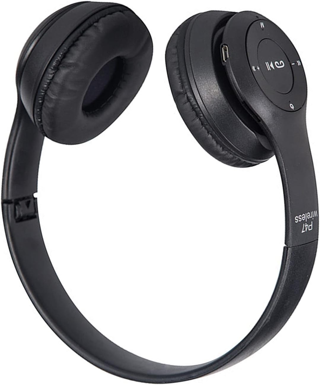 Foldable Wireless Headphones, Stereo Over-Ear Headphones for Gaming, Stable Connection, Easy to Wear, Simple and Elegant image number 5