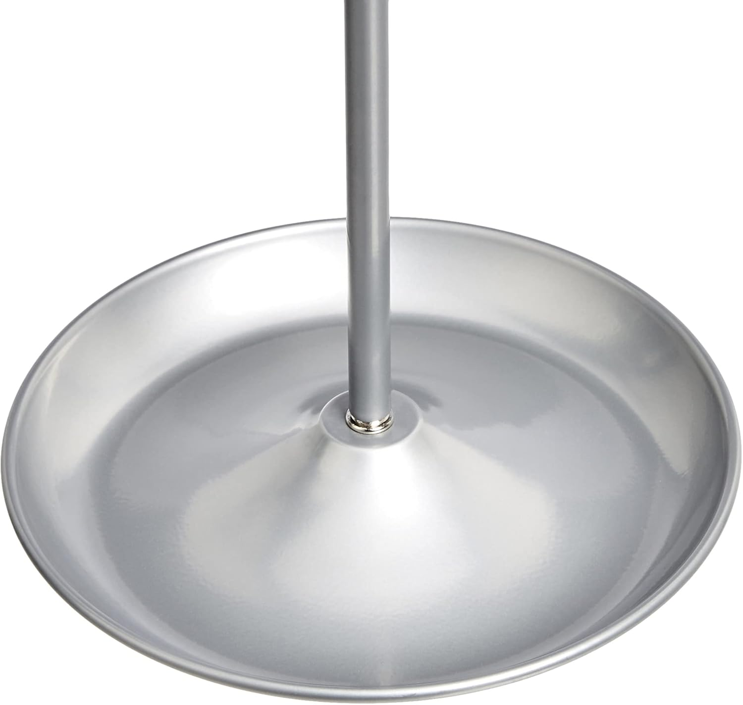 Amazon Basics Spinning Jewelry Tree Stand - Nickel - White/Nickel image number 5