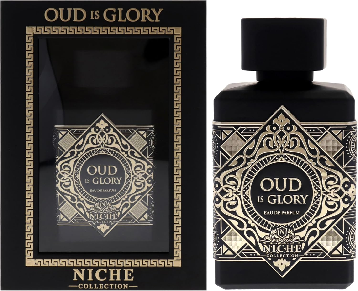Niche Collection - Oud Is Glory by Khalis for Men - 3.4 Oz EDP Spray image number 4