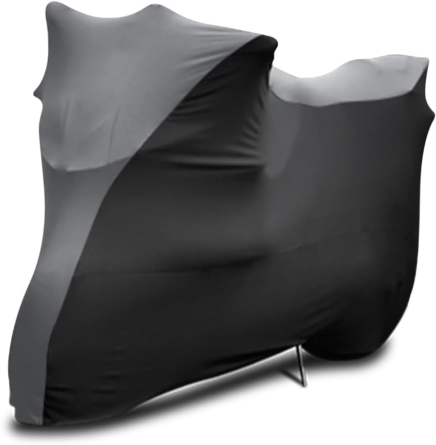 Winpower Indoor Motorcycle Cover, Soft Stretch Elastic Dustproof Scratchproof Protection Cover for Motorbikes, 96Inches image number 2