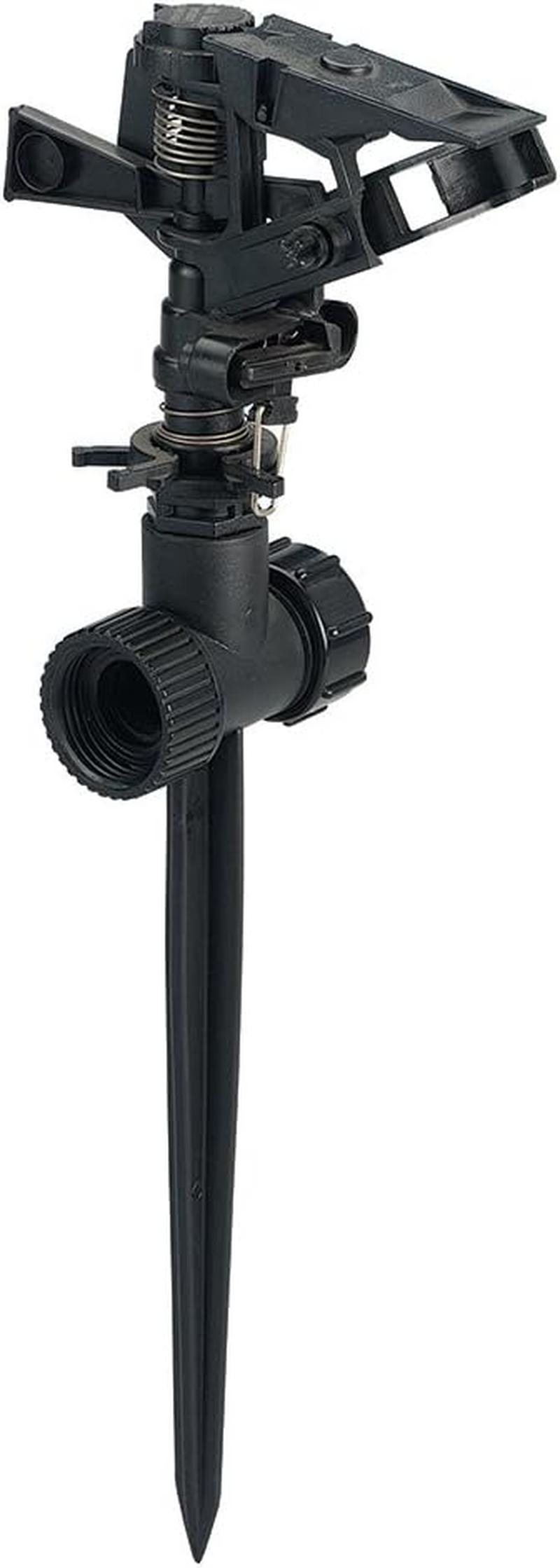 Orbit 58244 Plastic Impact Sprinkler with Spike Base - Plastic Head On Plastic Spike