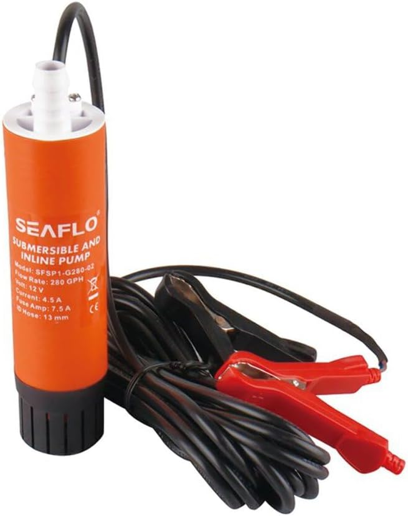 Seaflo 280GPH 12V Submersible and Inline Pump