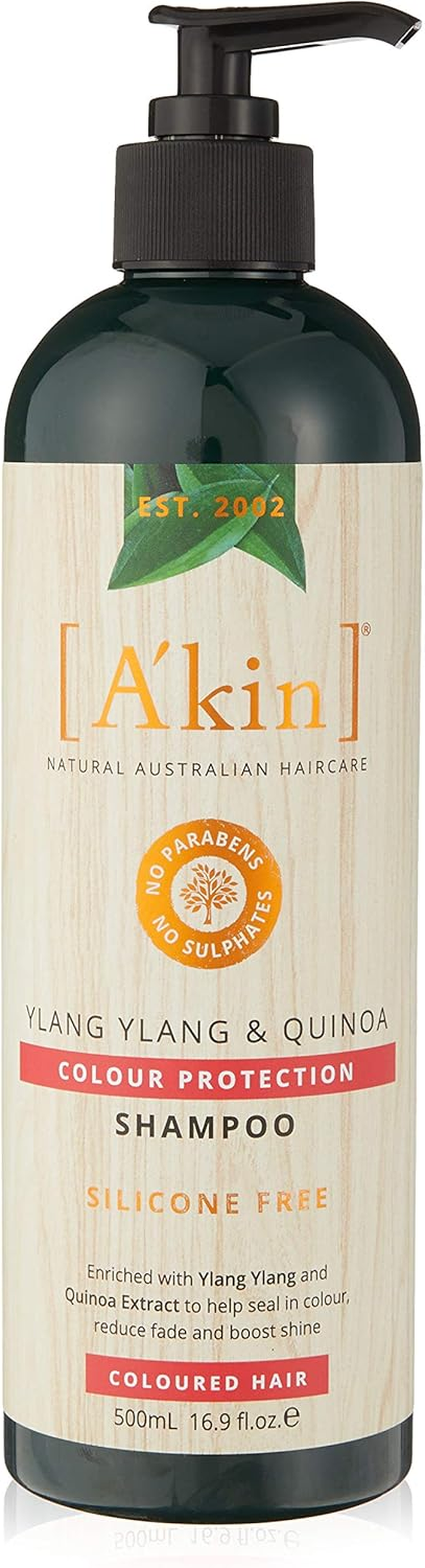A'Kin Shampoo for Colour Treated Hair Ylang Ylang 500Ml