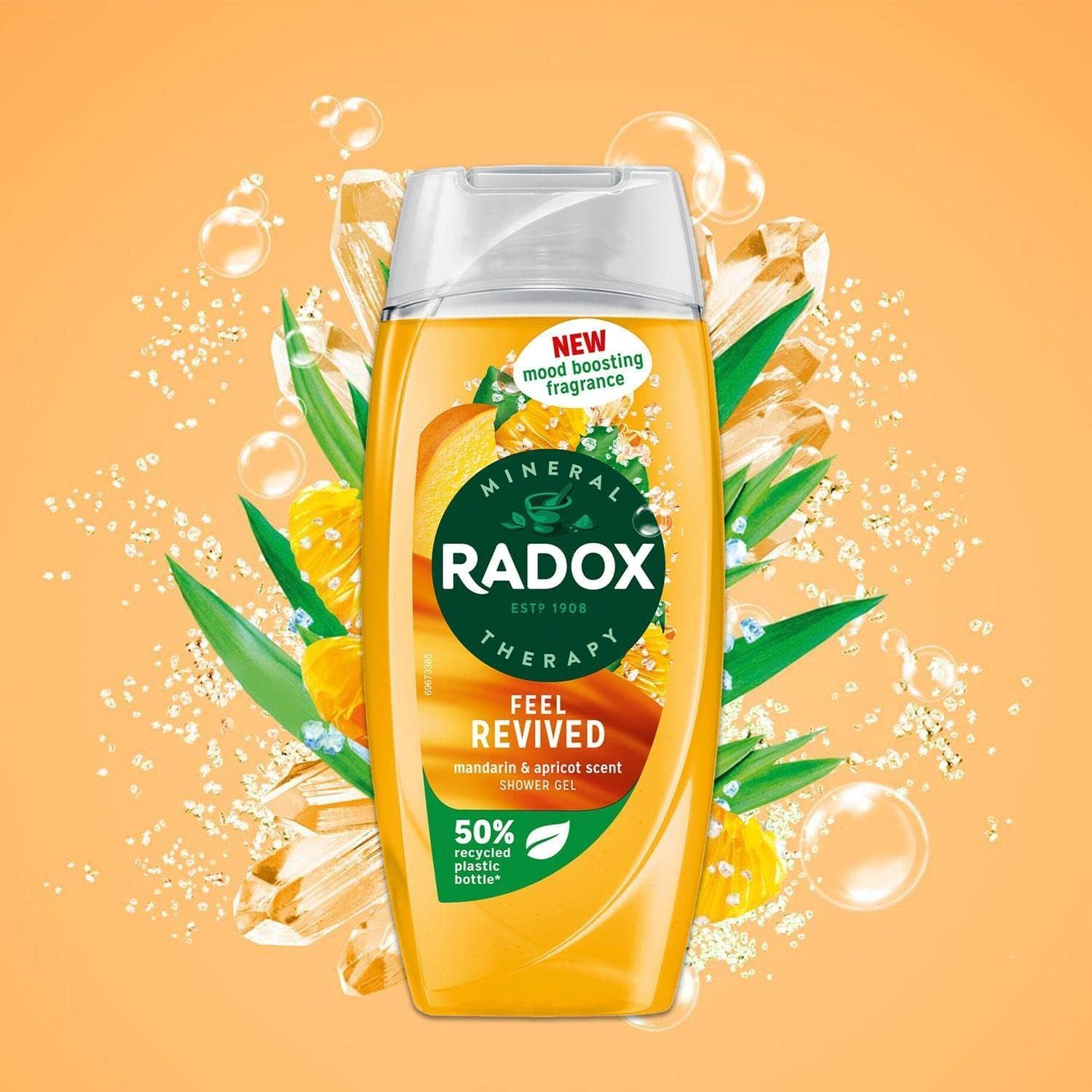 NEW Radox Shower Gel Feel Revived 250Ml Massage Other Massage image number 3