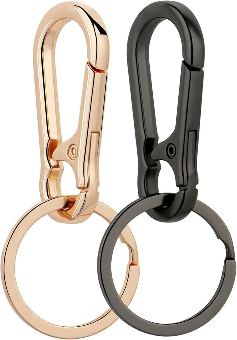 Oiltomn Metal Keychains Keyring Key Chain Ring Clip Holder Organizer for Home Car Keys Key Finder Women Men