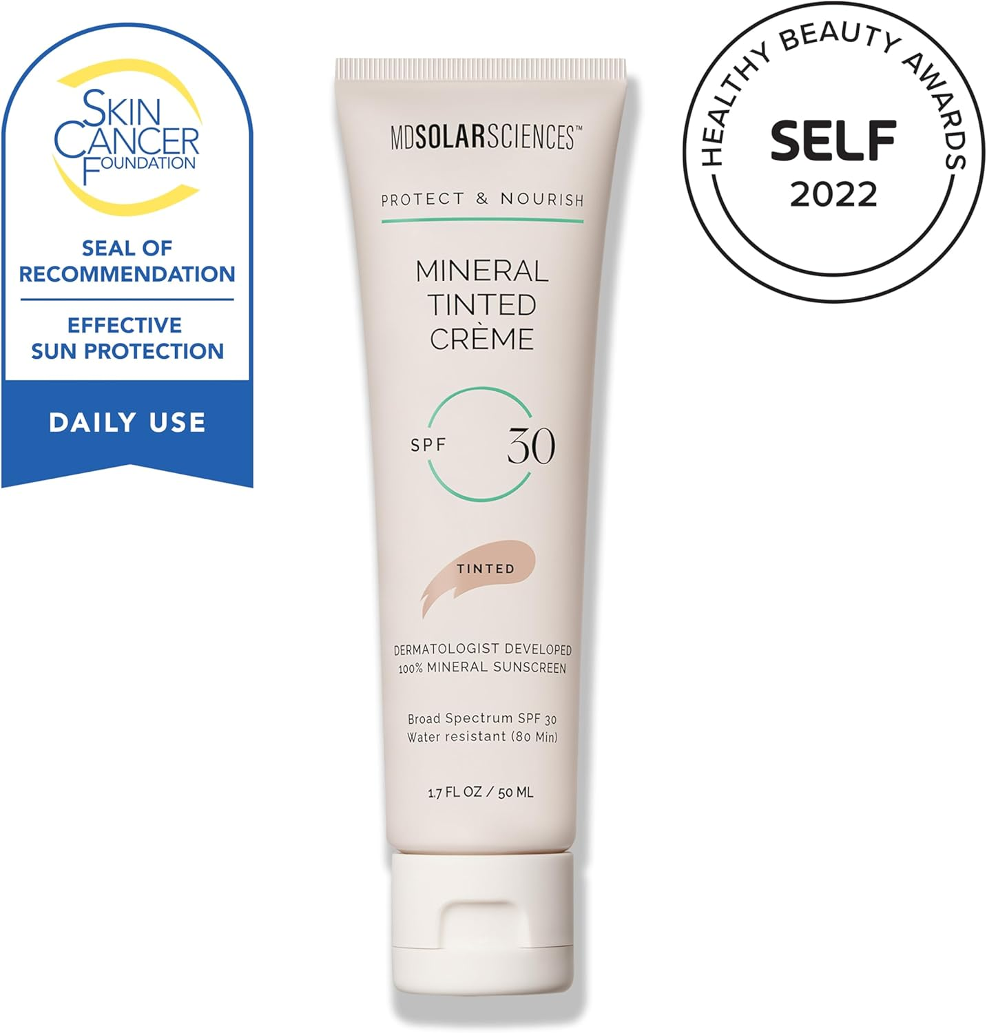 Mdsolarsciences Mineral Tinted Creme SPF 30, 50 Ml image number 5