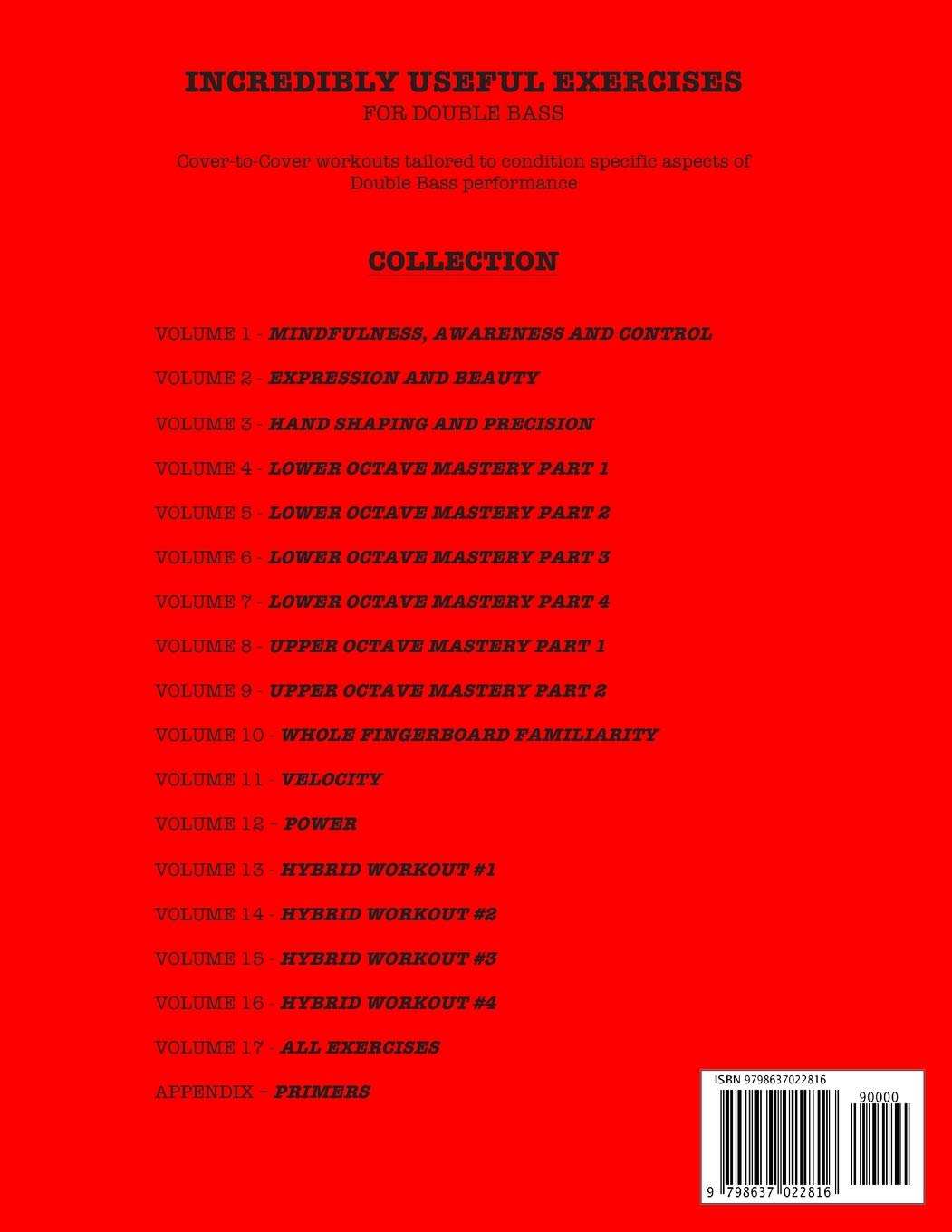 Incredibly Useful Exercises for Double Bass: Volume 17 - All Exercises image number 1