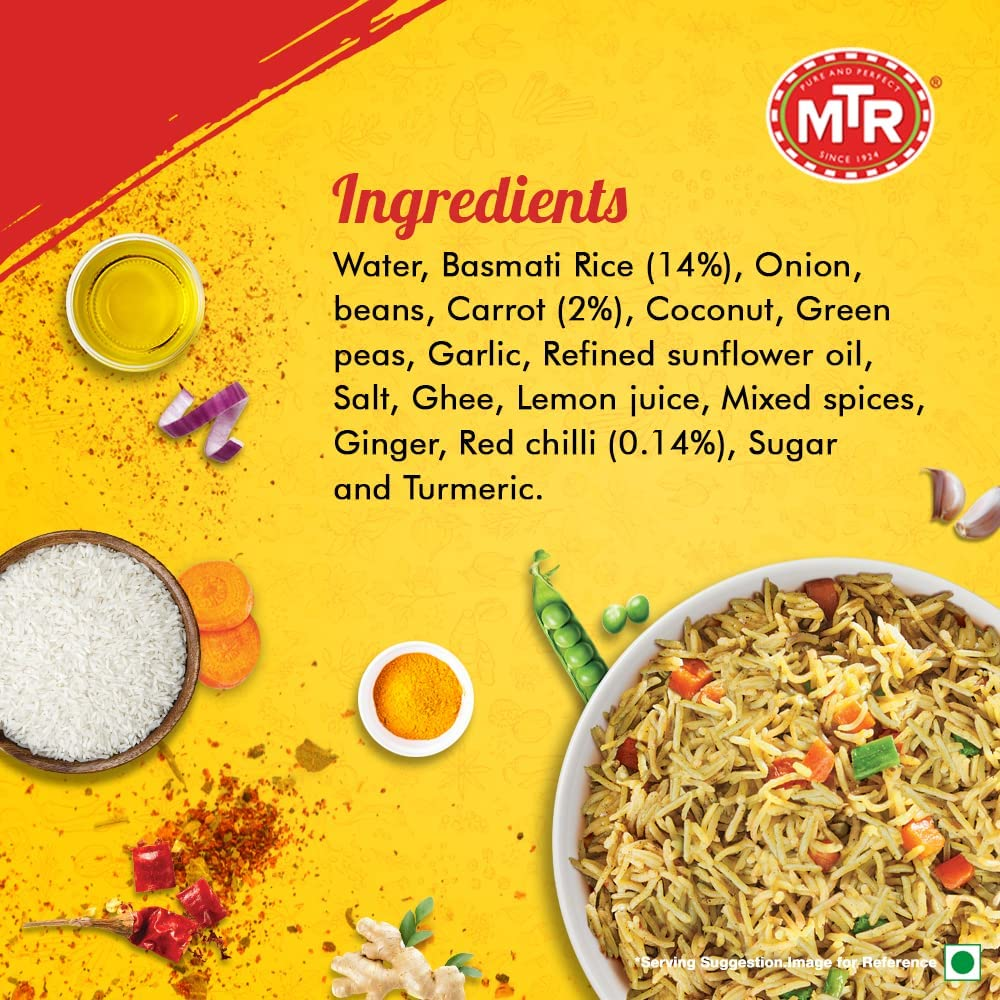 MTR Ready-To-Eat Masala Rice, 250 G image number 6
