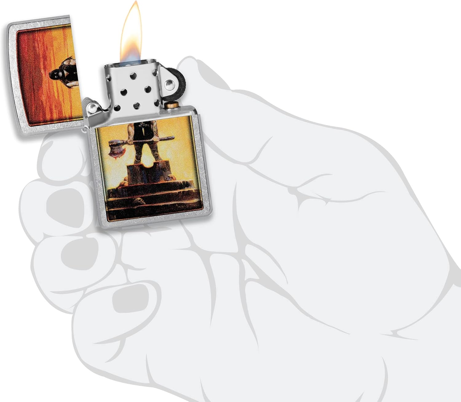 Zippo Frank Frazetta the Executioners 2 Lighter image number 5