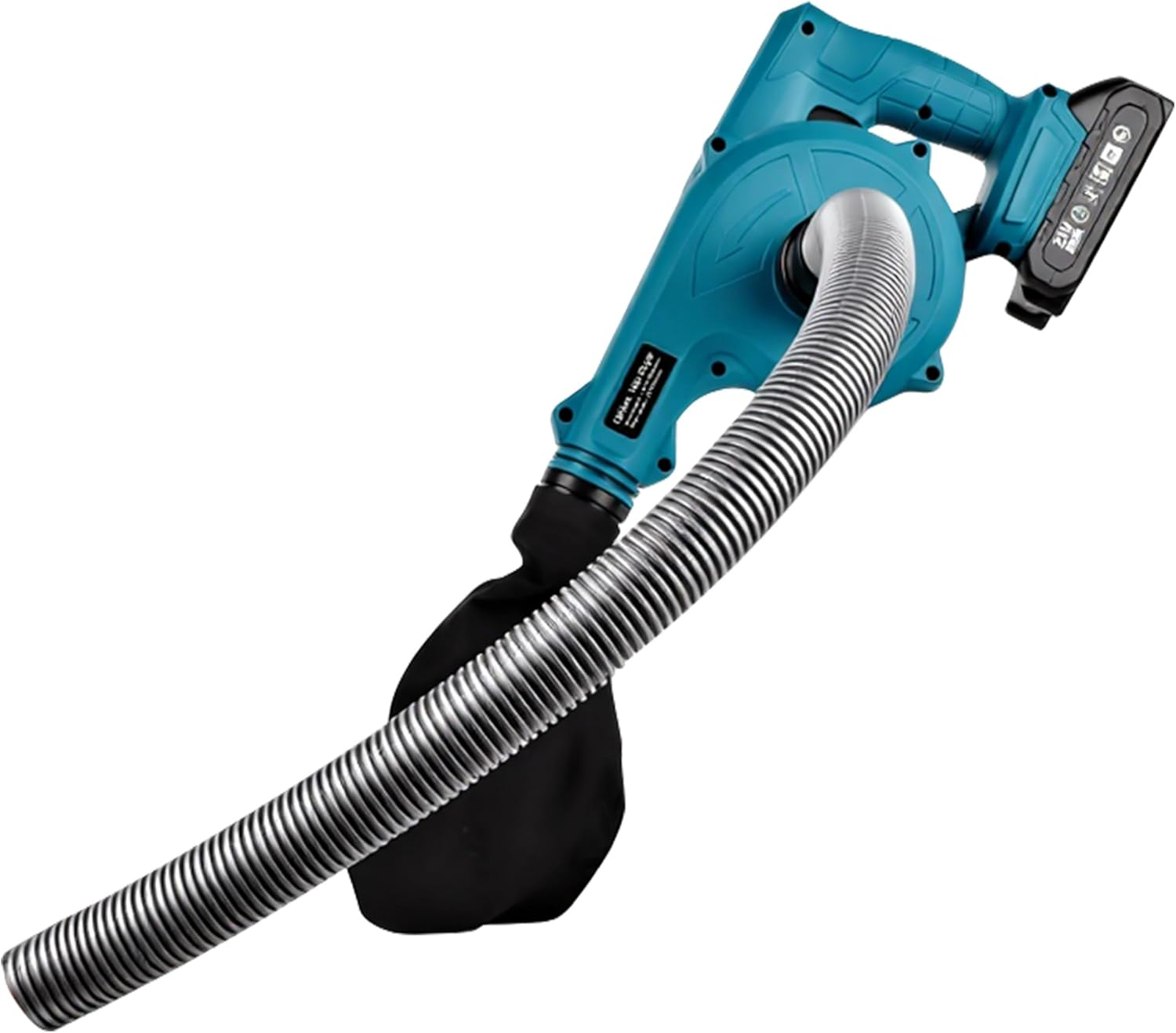 2 in 1 Cordless Leaf Blower & Vacuum, Powerful Motor with 2 Rechargeable Batteries, Lightweight Handheld Design for Home, Garden, Car Cleaning image number 6