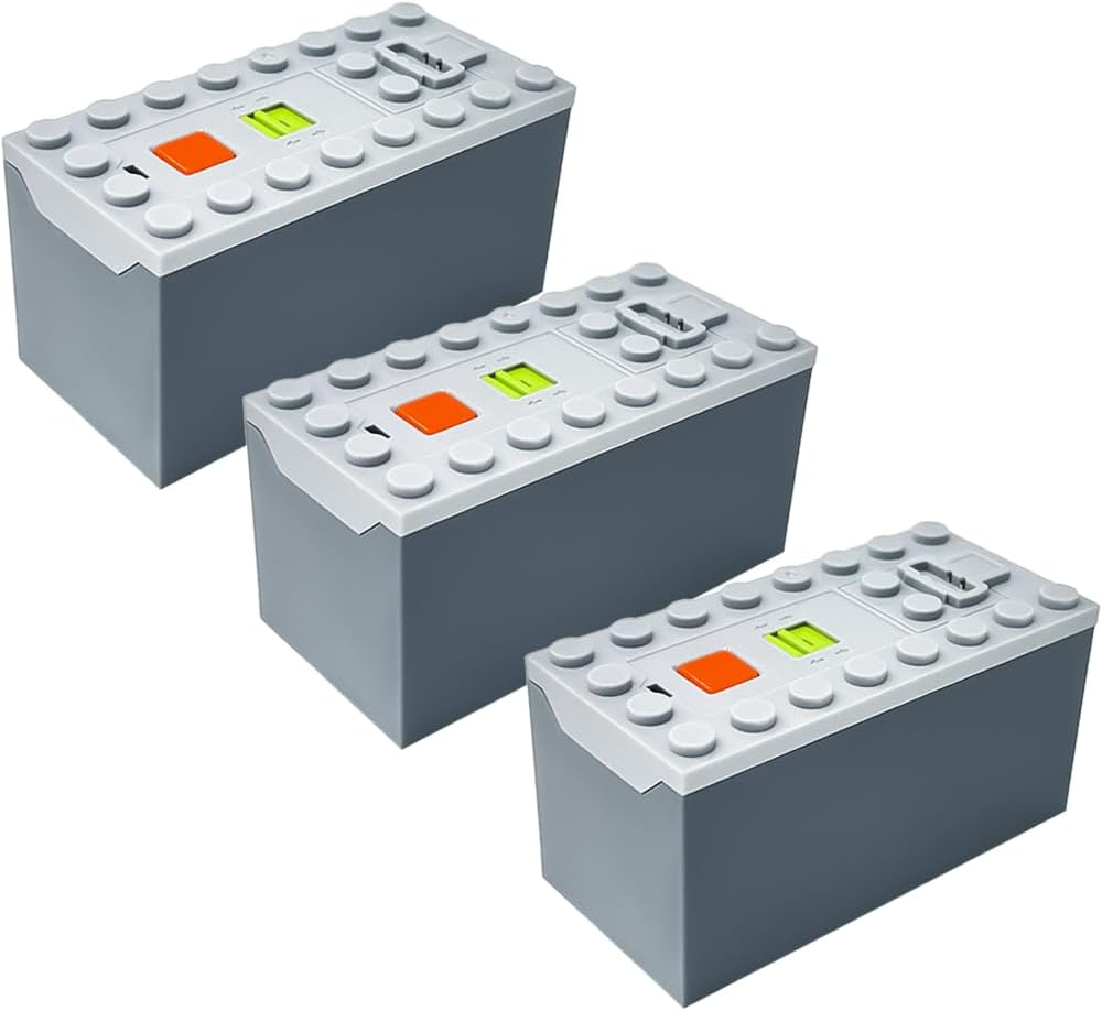 Technic Power-Functions Power Functions AAA Battery Box 88000 (3 PCS) Compatible with -Motor MOC Technic-Parts
