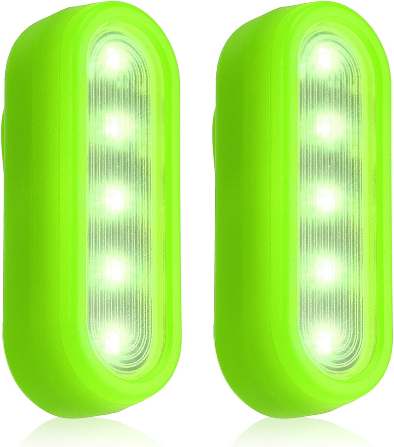 Running Light for Runners, USB Rechargeable Safety Lights for Walking at Night Clip on Torch Waterproof Compact LED Flashlight Work Light Emergency Warning Flashing, for Camping Hiking Dog Walking image number 1