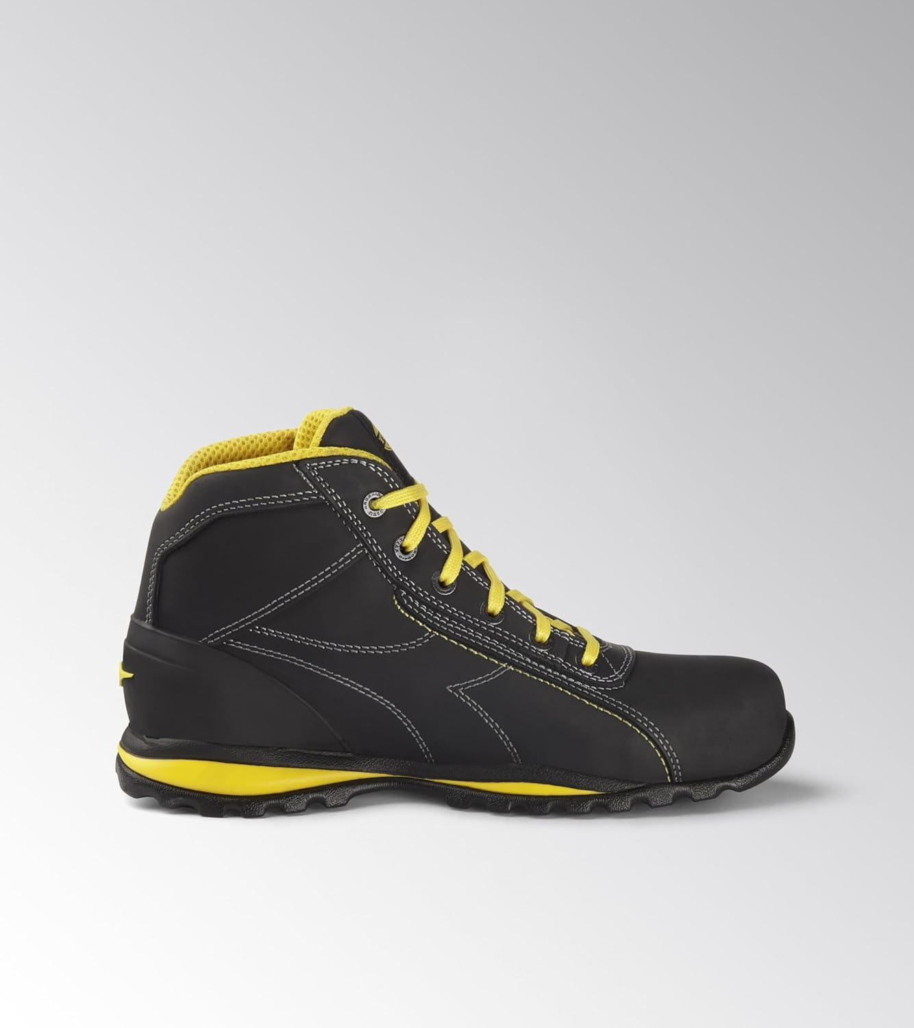 Utility Diadora Men'S Glove Mid S3 HRO SRA Safety Shoes, Black, 7.5 AU