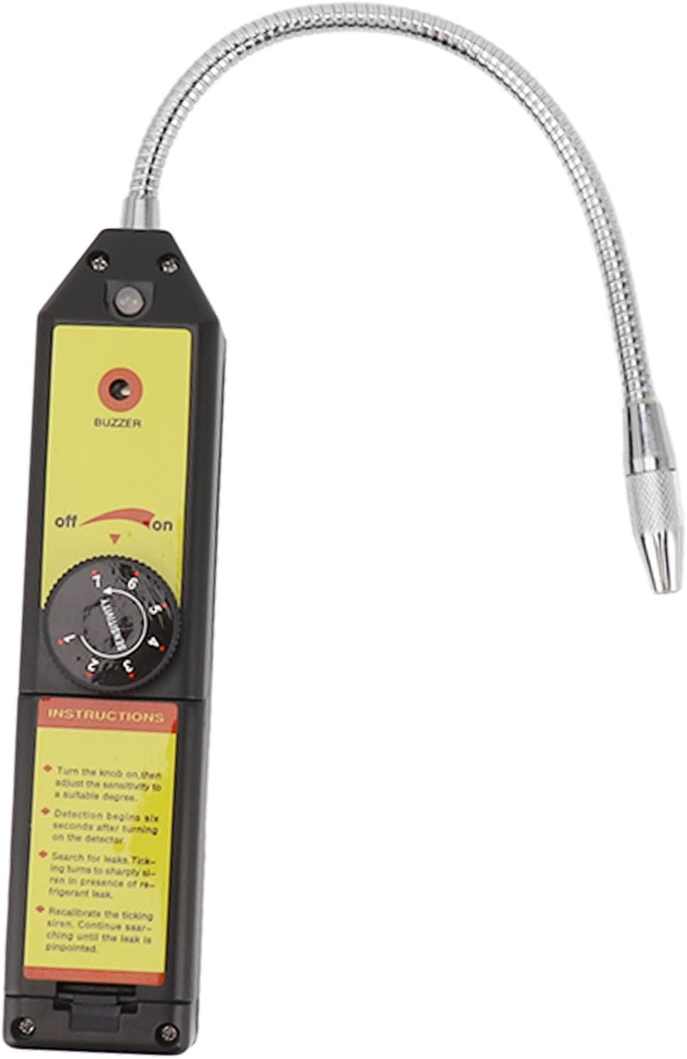 Halogen Refrigerant Leak Detector, User Friendly Halogen Gas Leak Detector for All Halogen Refrigerant Air Conditioning Systems, High Accuracy HVAC Refrigerant Leak Detector image number 6