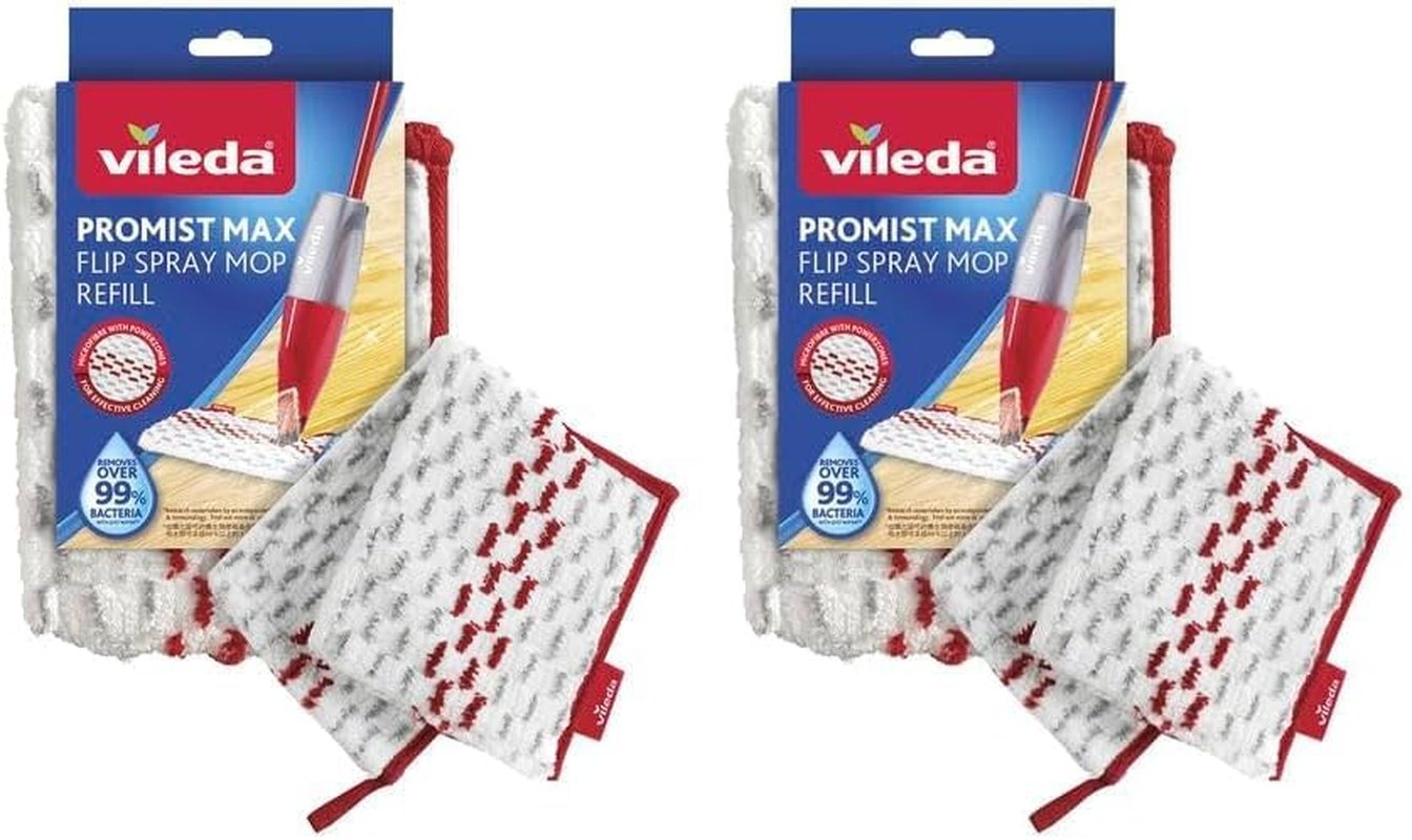 Vileda Promist Max Spray Flip Mop Refill (Pack of 2) image number 6