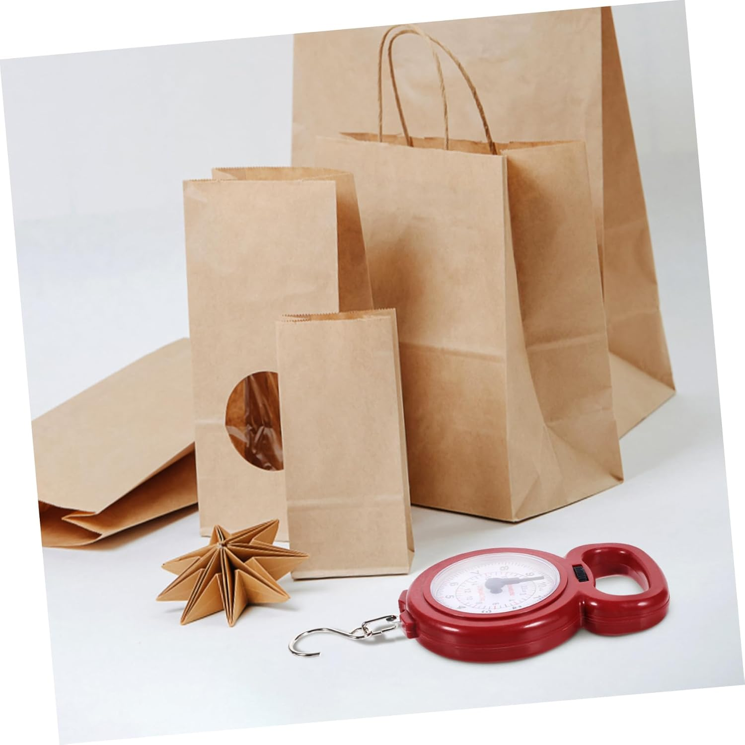 GALPADA 3Pcs Hanging Scale Digital Screen Scale Portable for Luggage Weighing Accurate Handheld Weighing for Kitchen Travel Use Capacity Random Color