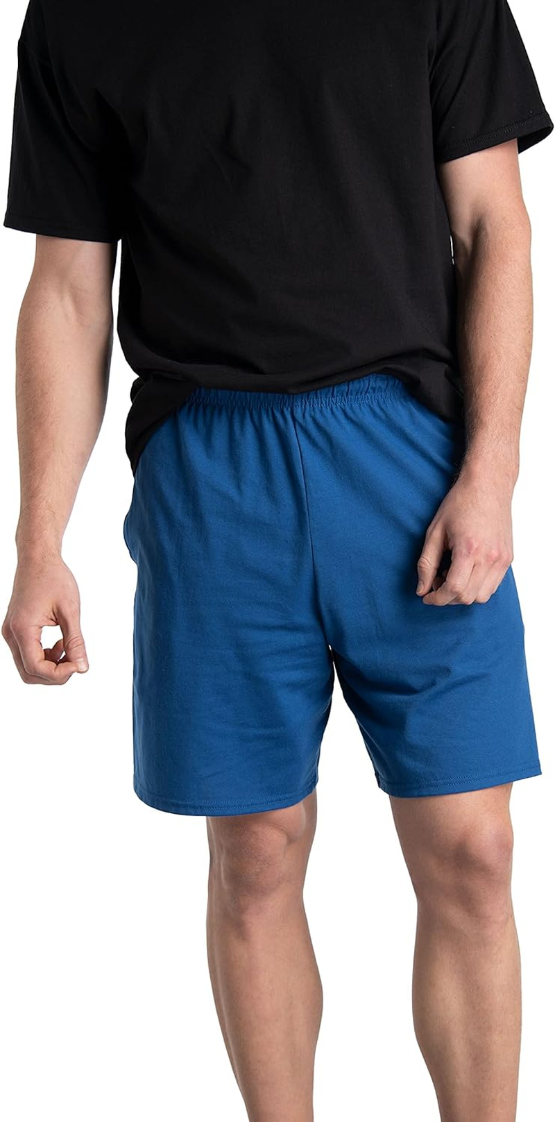 Fruit of the Loom Men'S Eversoft Cotton Shorts with Pockets (S-4XL)