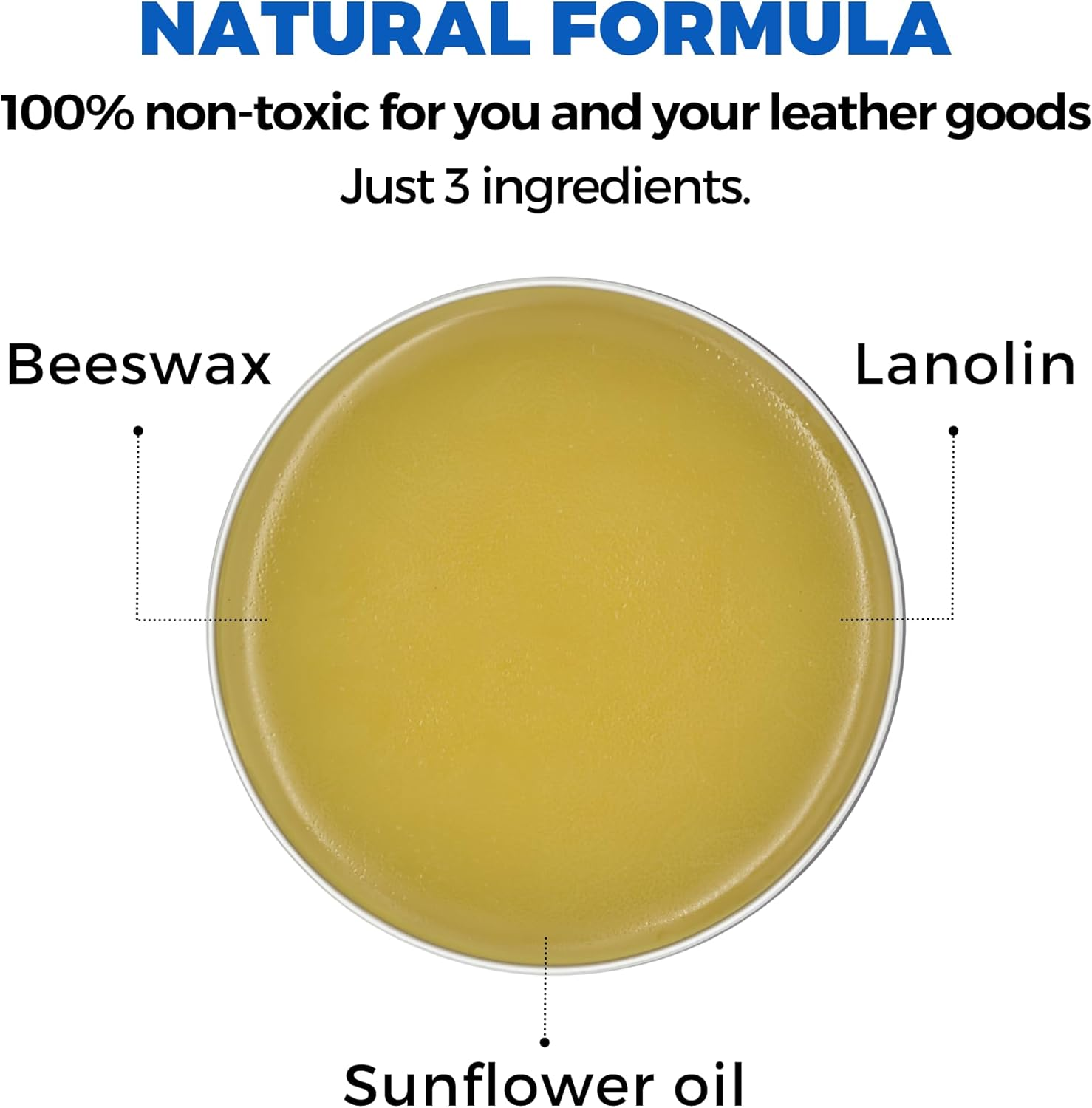 Shoozas Leather Wax - Restores, Protects, Preserves Leather Goods, Formulated with Natural Ingredients, Safe for Shoes, Bags, Furniture, Cars, and More image number 4