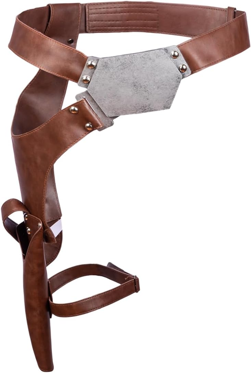 Horizoncos Men'S Cosplay Costume Belt with Blaster Holster Halloween Cosplay Outfits Props Accessories image number 1
