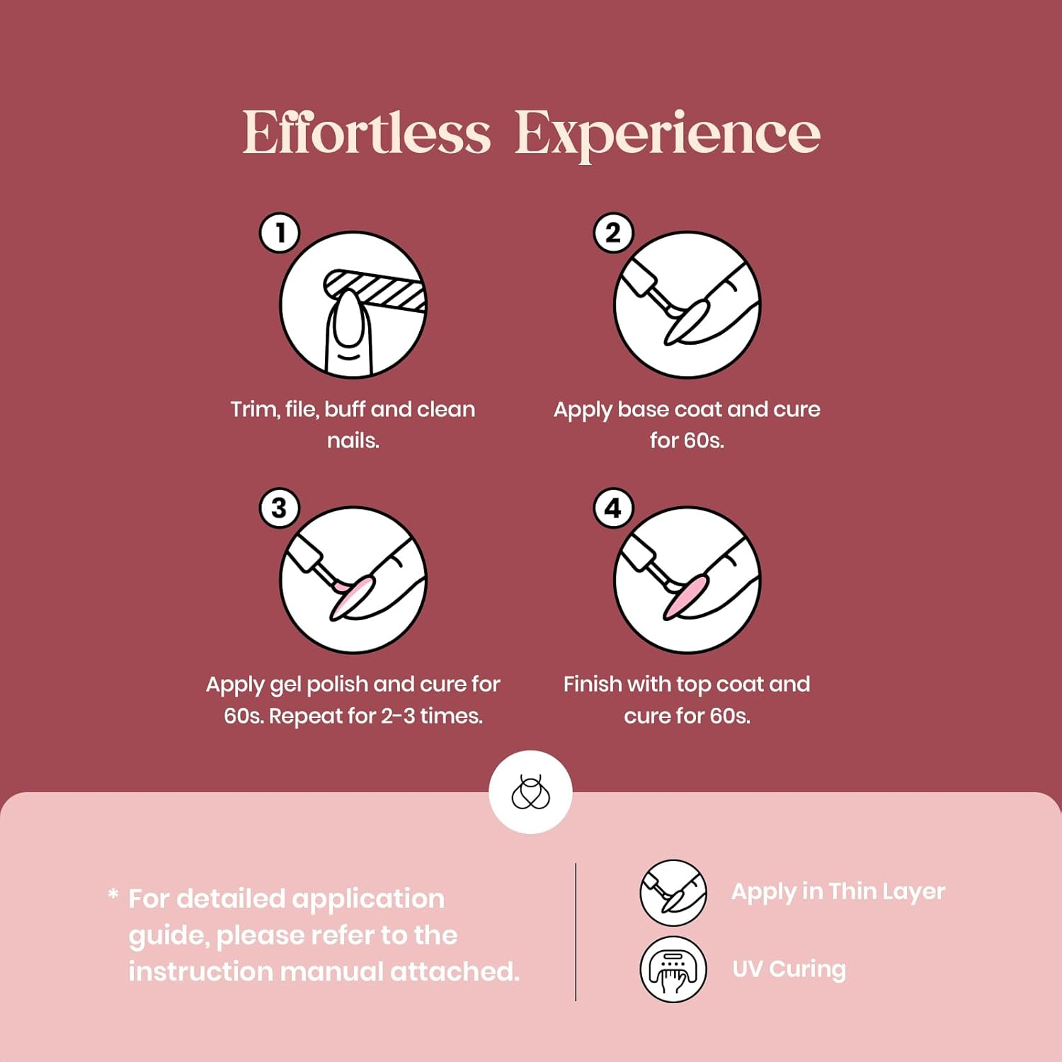 Beetles 20 Pcs Gel Nail Polish Kit, Modern Muse Collection Nude Gray Pink Blue Glitter Gel Polish with Glossy & Matte Top Gel Base Coat Soak off LED Gel image number 5