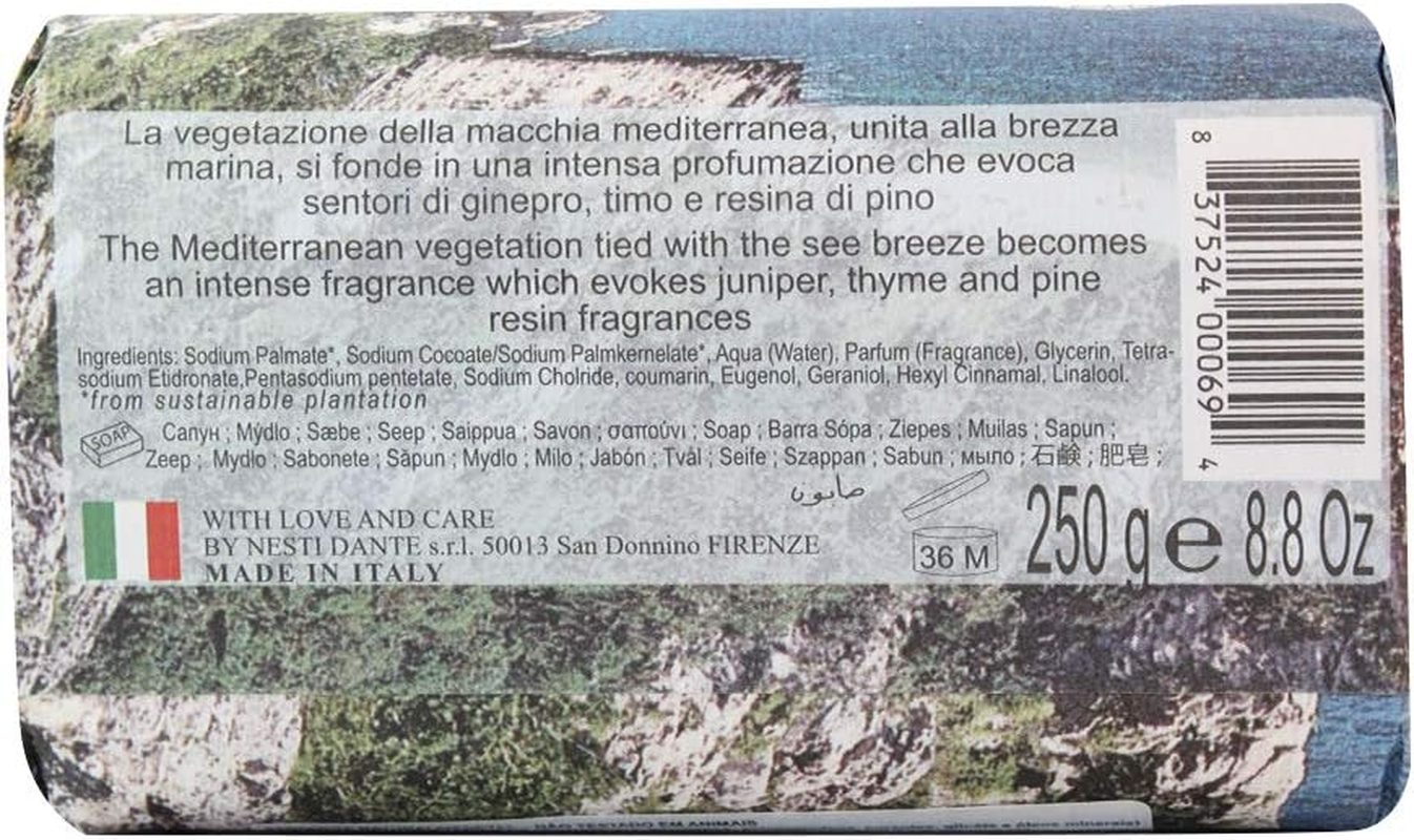 Emozioni in Toscana Mediterranean Touch Natural Soap Bar image number 1