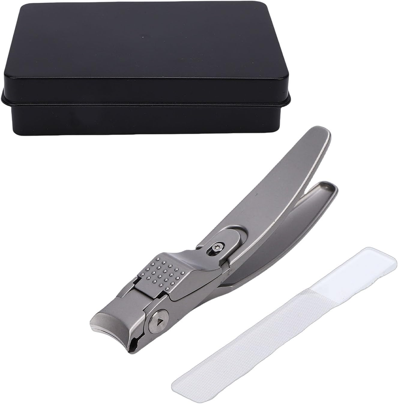 NOENNULL Ultra Wide Jaw Opening Nail Clipper Set, Toenail Clippers for Thick Nails, Stainless Steel Toe Nail Clippers for Seniors, Men & Women Manicure Pedicure image number 2